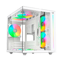 GABINETE GAMER BALAM RUSH TANK PRO EVO GM955 / MINI TORRE / MICRO ATX- MINI ITX / PANELES REMOVIBLES / ILUMINACION RGB / VENTILADORES INCLUIDOS / CRISTAL TEMPLADO / BLANCO / BR-937337 GABINETE GAMER BALAM RUSH TANK PRO EVO GM955 / MINI TORRE / MICRO ATX- MINI ITX / PANELES REMOVIBLES / ILUMINACION RGB / VENTILADORES INCLUIDOS / CRISTAL TEMPLADO / BLANCO / BR-937337